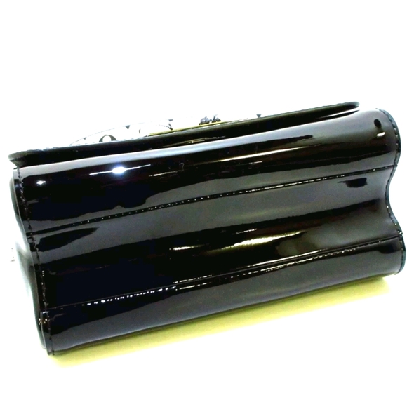 🚨 Sale!🎉HPx2🎉!Louis Vuitton Black Vernis Twist Monogram PM - Picture 10 of 16